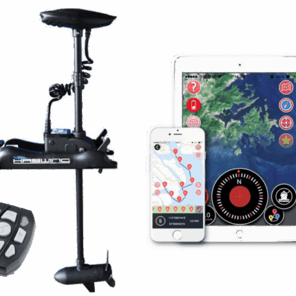 Elektromotor Haswing 55lb na diaľkové ovládanie + GPS