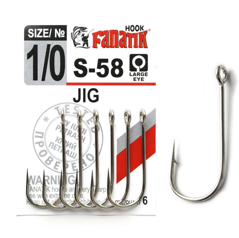Háčiky Fanatik Jig S-58