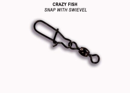 Karabínky s obratlíkom Crazy Fish