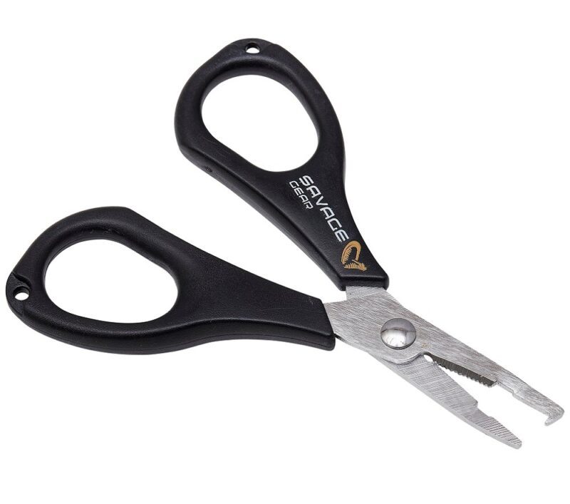 Nožnice Savage Gear Braid And Splitring Scissor