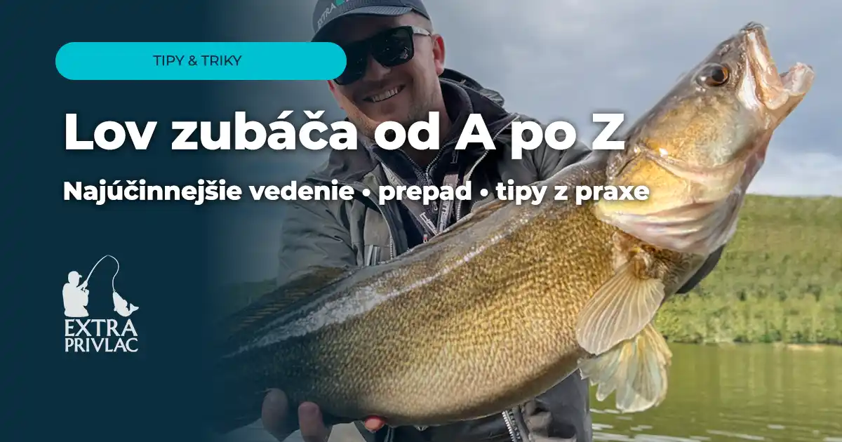 Lov zubáčov na prívlač od A po Z