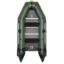Čln Kolibri KM-245 D Pevná podlaha/ Nafukovací kýl - Zelený