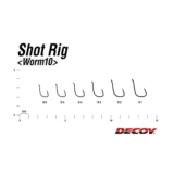 Háčiky Decoy Worm 10 Shot rig