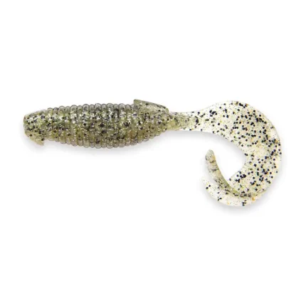 Keitech Flapper Grub 4” - 320S Silver Shad