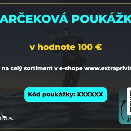 Darčeková poukážka Extraprívlač - 100€