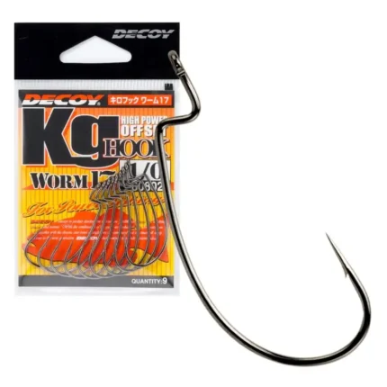Offsetové háčiky DECOY Worm 17 KG – extrémna pevnosť pre dravce