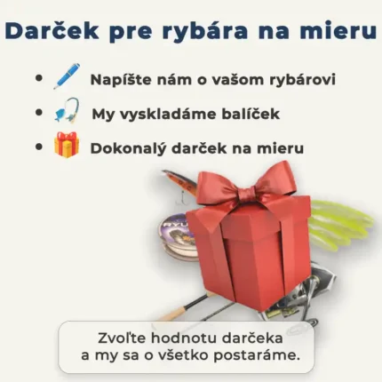 Darček pre rybára na mieru