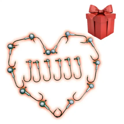 Darček: Set 18ks Jigové hlavy Kamatsu