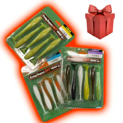 Darček: Set 3× Keitech Fat Swing Impact