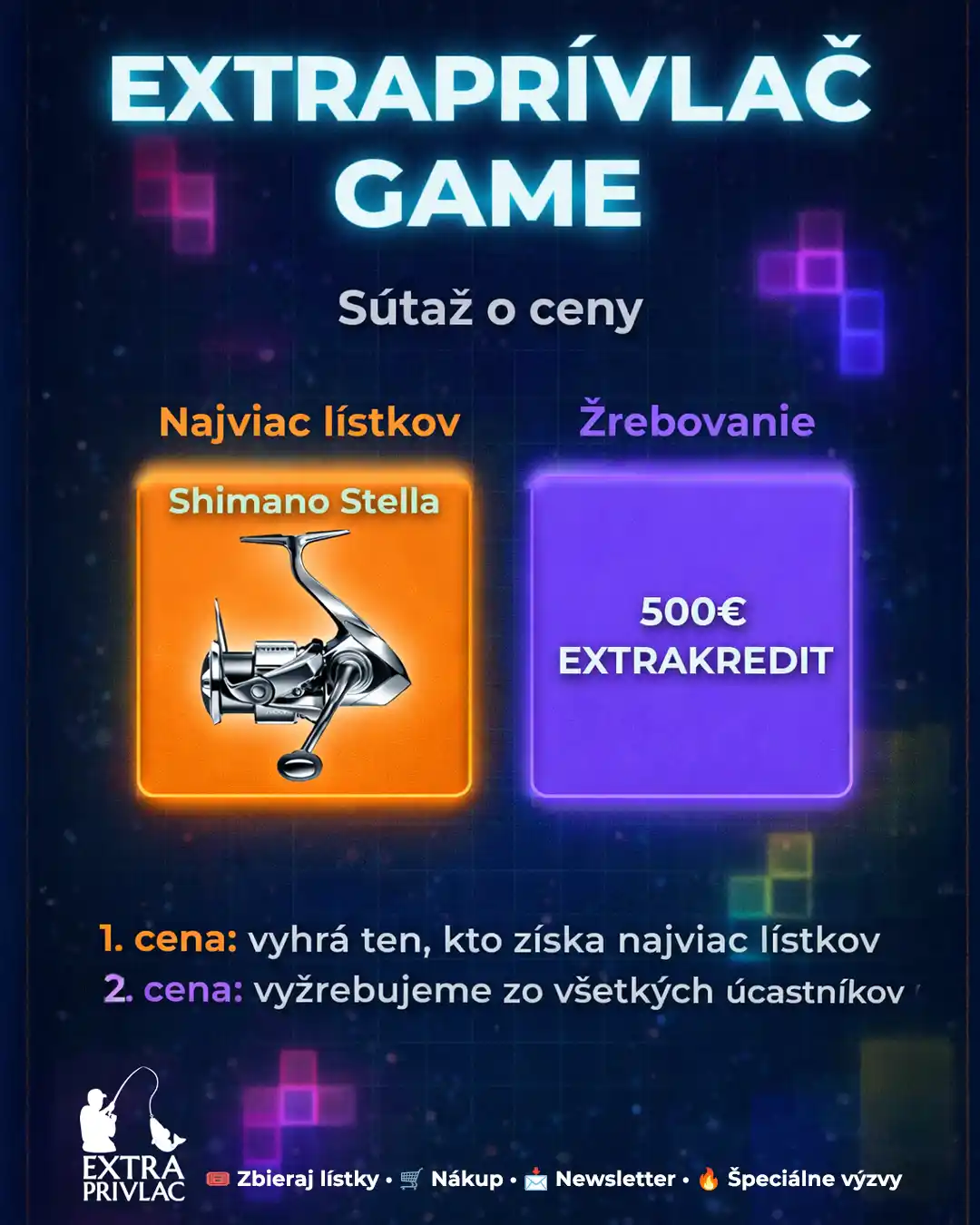 Extraprívlač Game – súťaž o ceny
