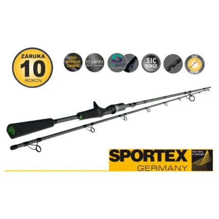 Prívlačový prút Sportex JIG-Xpert Zander-Zubáč Baitcast